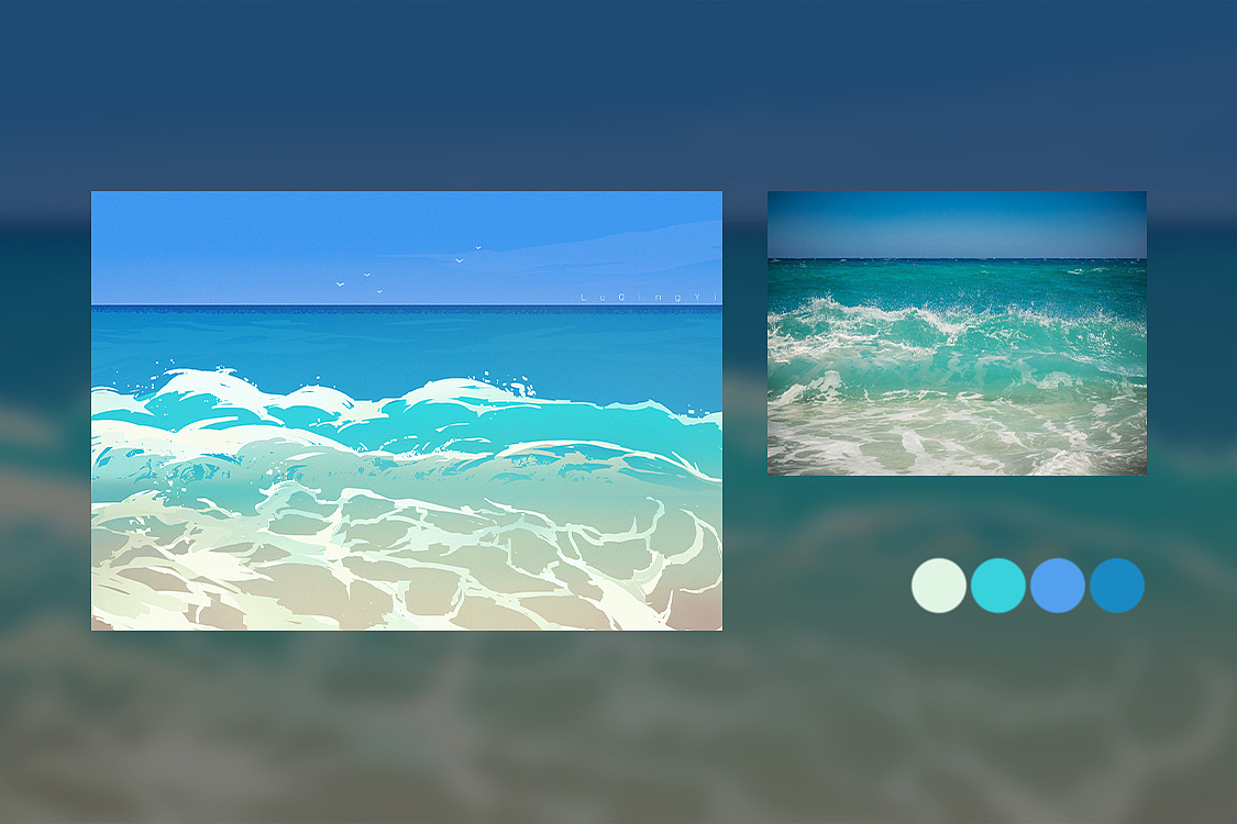 速涂練習(xí)*4（圖ZMjc3NjE1NDQ0） - 創(chuàng)作習(xí)作 - 站酷設(shè)計(jì)師鹿青一原創(chuàng)素材 - 站酷ZCOOL