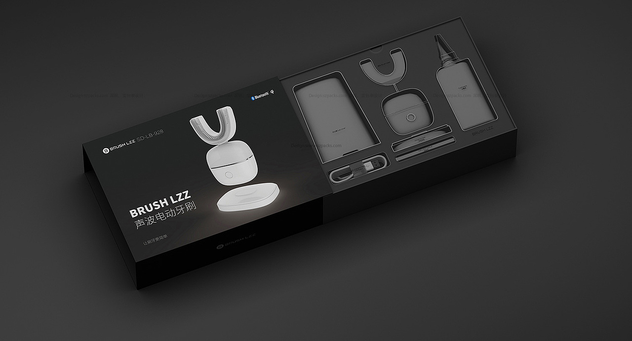 深圳包装设计、智能电动牙刷包装设计