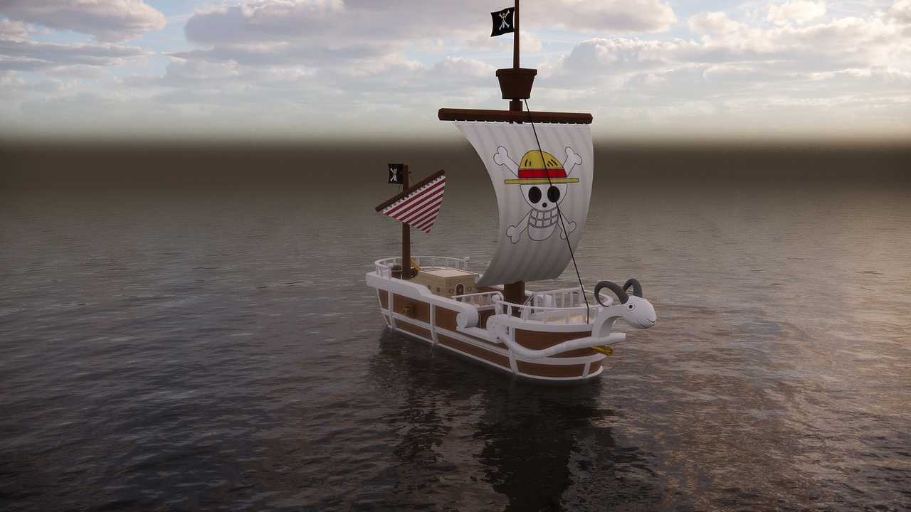 黃金梅麗號(hào)-海賊王（圖ZMjM3OTYyMzg0） - 機(jī)械/交通 - 站酷設(shè)計(jì)師YYDBOY原創(chuàng)素材 - 站酷ZCOOL