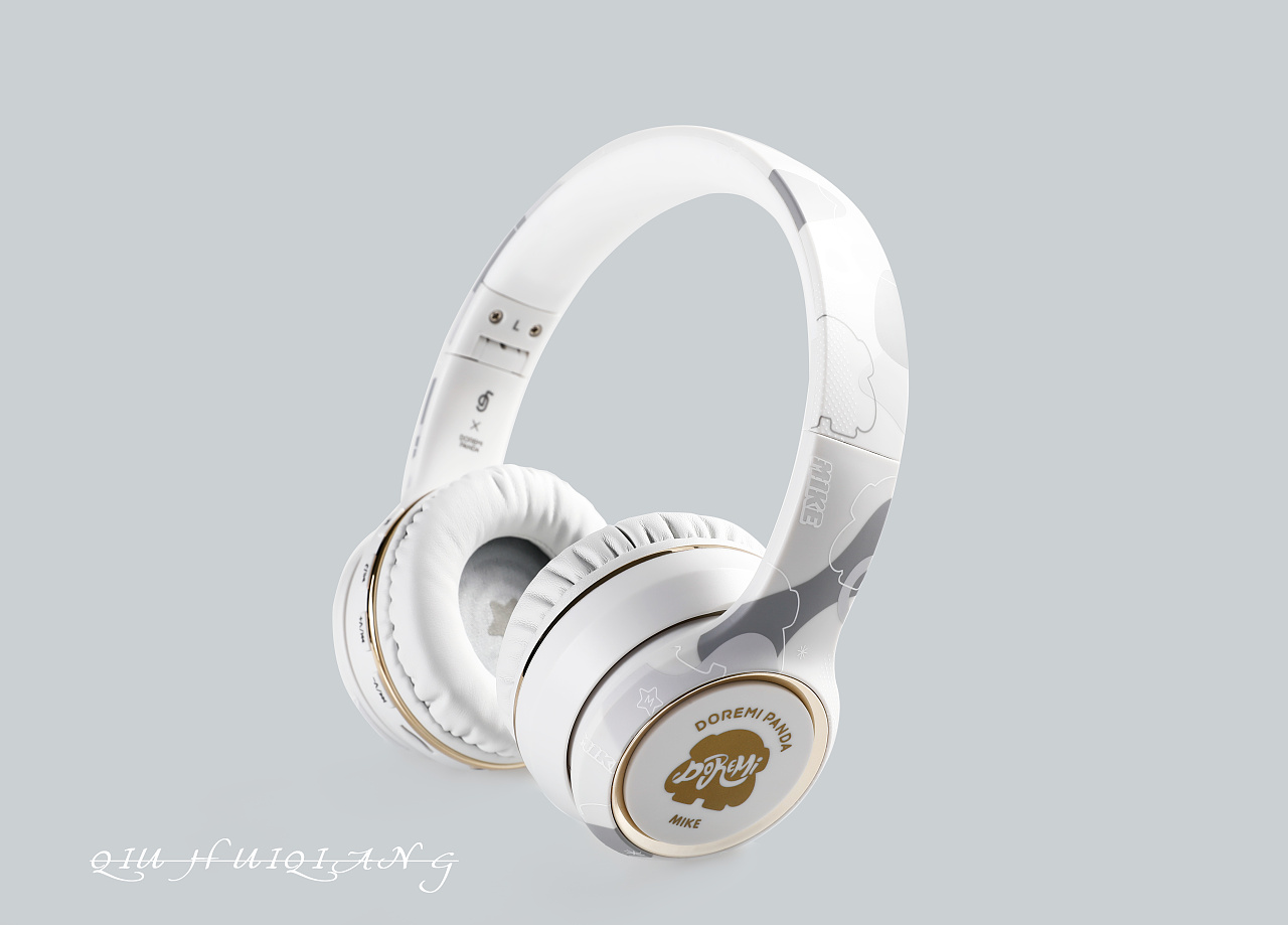 mike-麦可熊猫头戴式耳机/产品拍摄/电商摄影/创意拍摄