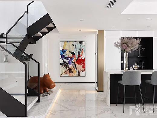 现代风格别墅软装室内设计实景作品