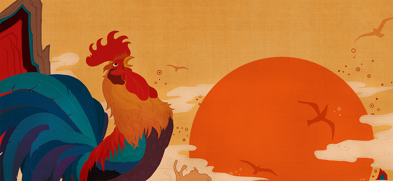 一唱雄雞天下白（圖ZMTg3NDYyNzUy） - 創(chuàng)作習(xí)作 - 站酷設(shè)計(jì)師張興年原創(chuàng)素材 - 站酷ZCOOL