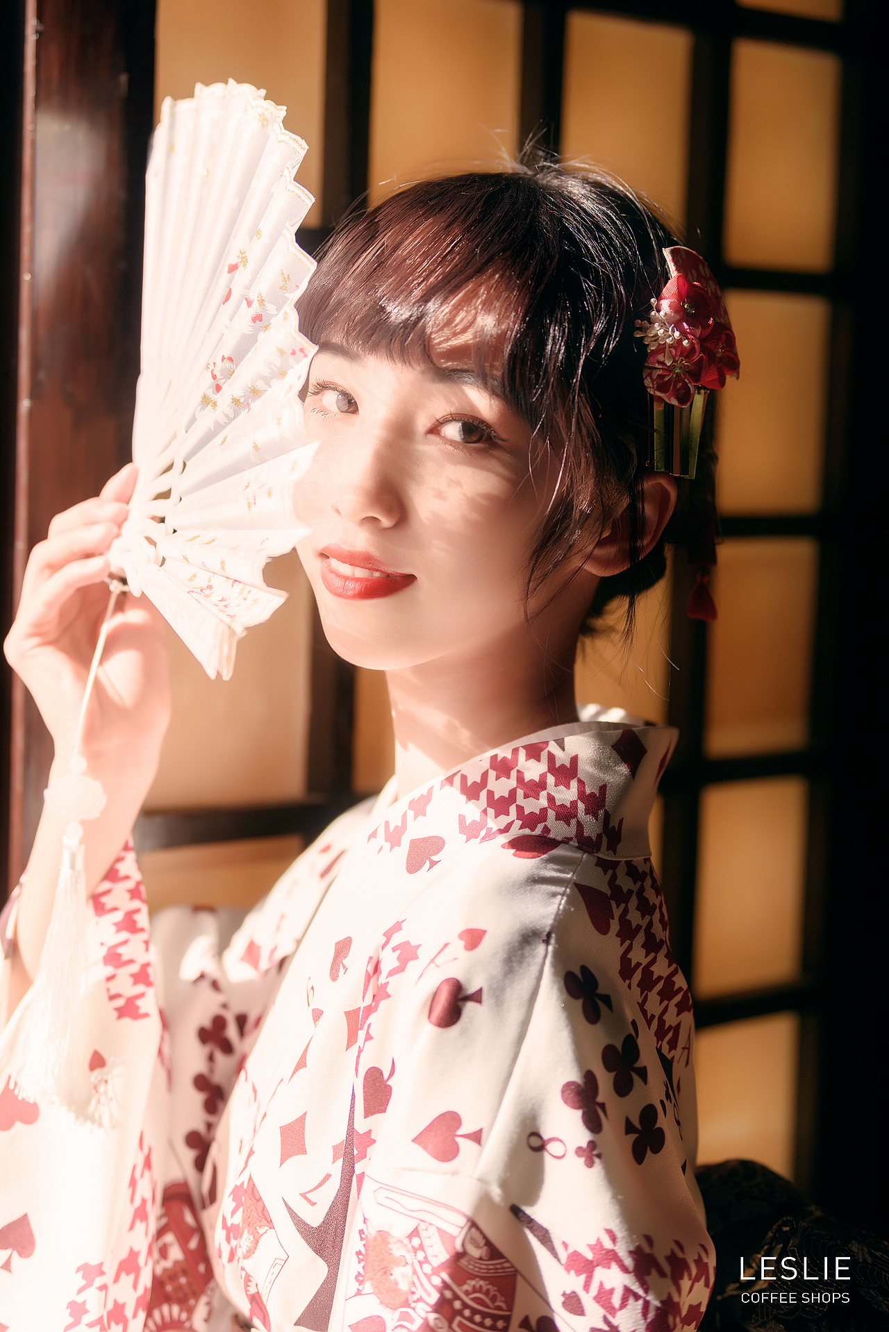 穿和服的小仙女