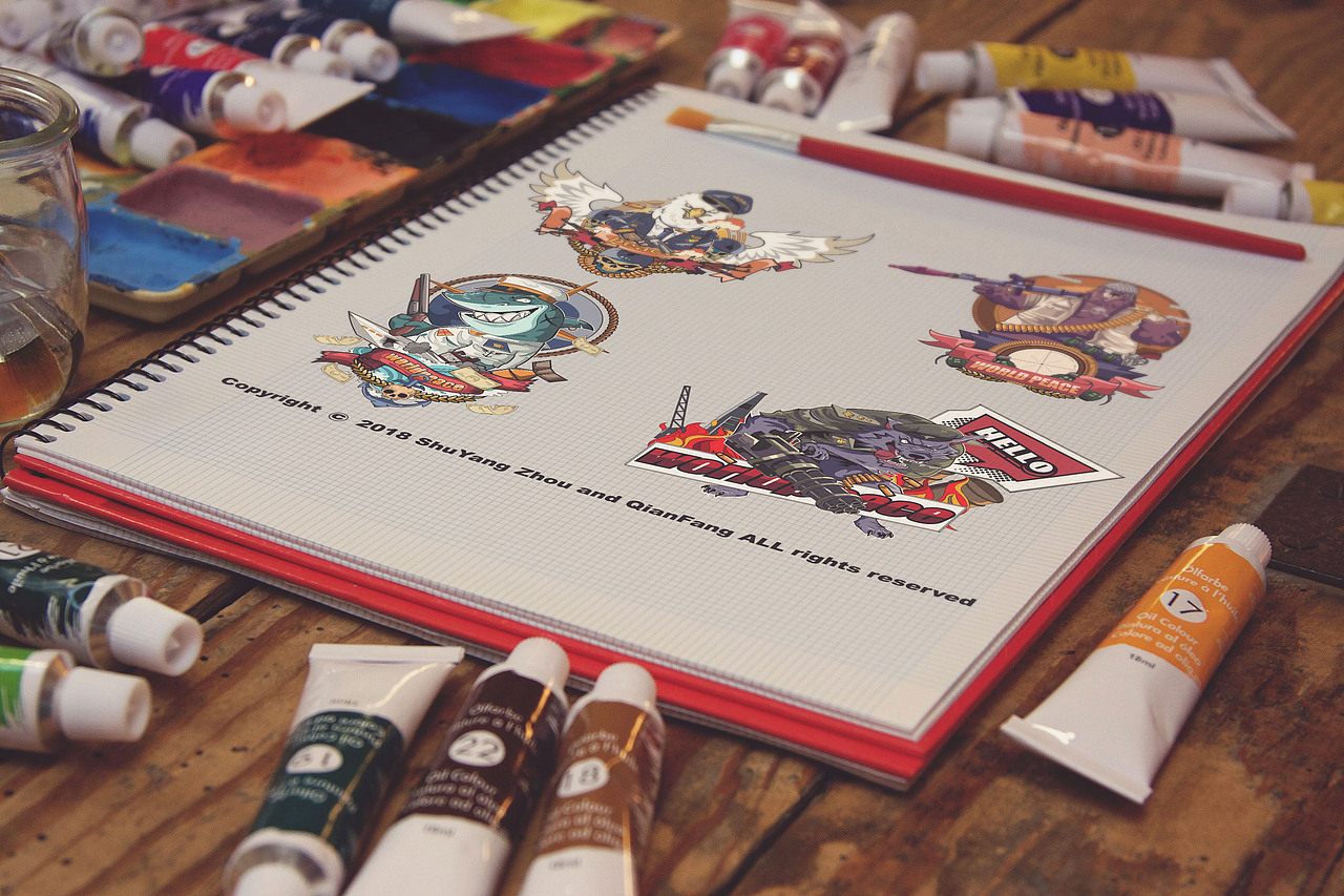 潮流插画（图ZMTM0OTY0OTMy） - 商业插画 - 站酷设计师周洋洋洋原创素材 - 站酷ZCOOL