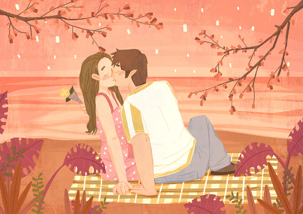 灰色恋人情侣拥抱照片分享中文微信头像 - 模板 - Canva可画
