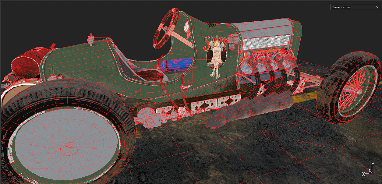 朋克赛车—次时代模型（图ZMjQ4NjM2OTEy） - 机械/交通 - 站酷设计师Demi_duo原创素材 - 站酷ZCOOL