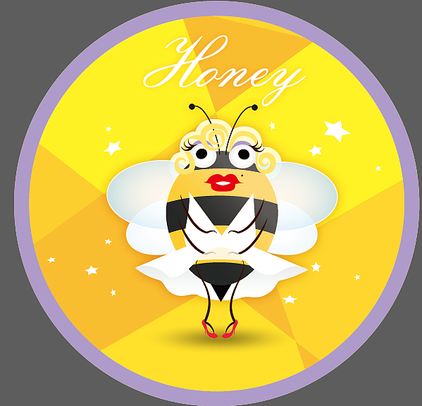 蜜蜂插画（图ZODgxNTEyMjg=） - 商业插画 - 站酷设计师octopus35原创素材 - 站酷ZCOOL