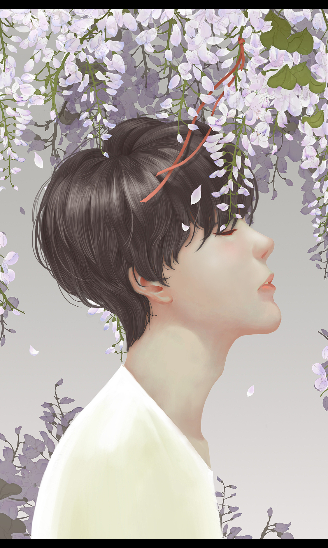 《梦境》《花与少年》（图ZMTE4Mzk3MjE2） - 艺术插画 - 站酷设计师hunt002原创素材 - 站酷ZCOOL