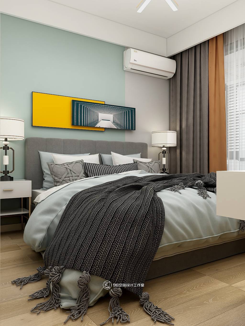 90空间设计《匆匆那年》清新-103平方3房2厅1卫