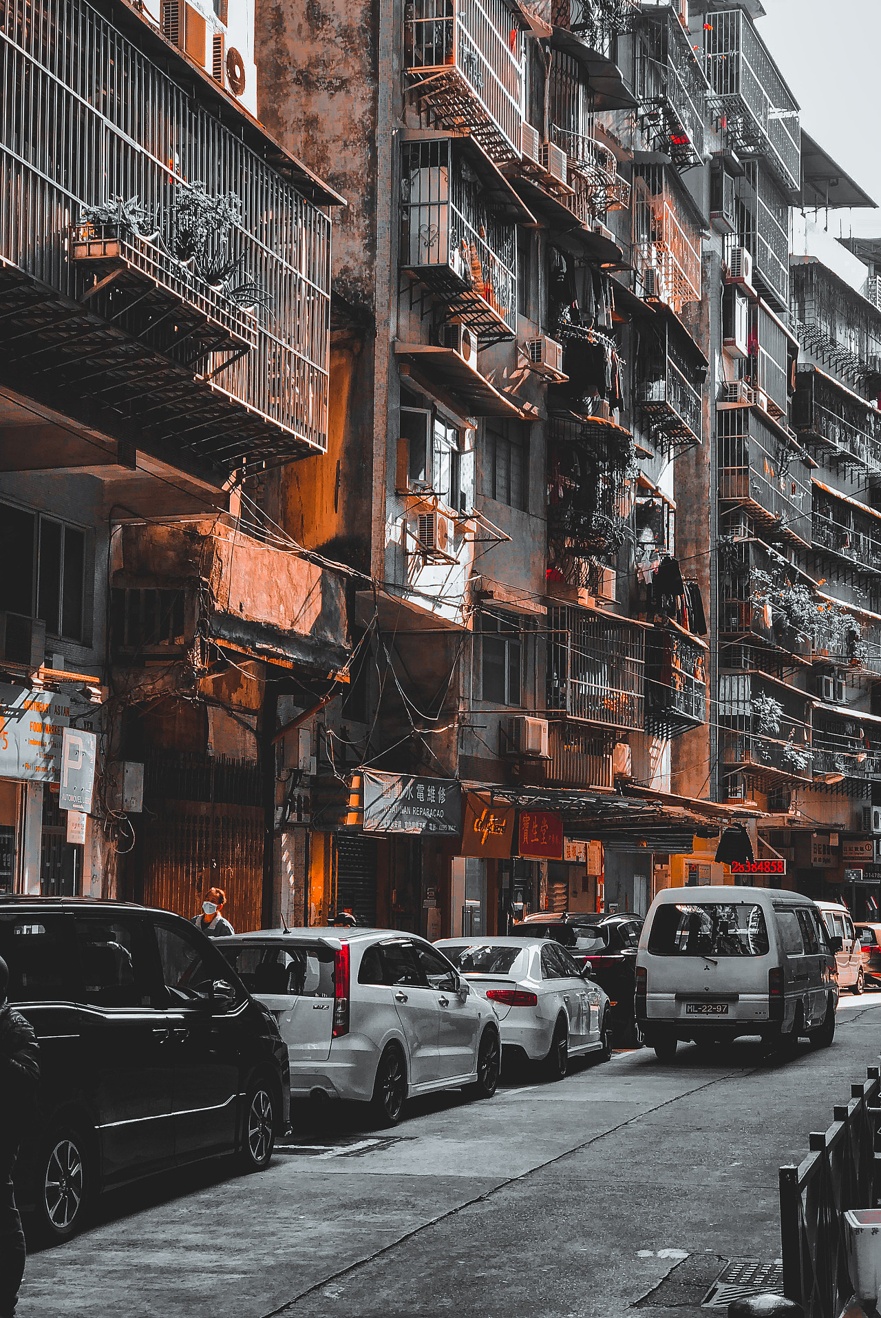 黑金色调下的澳门