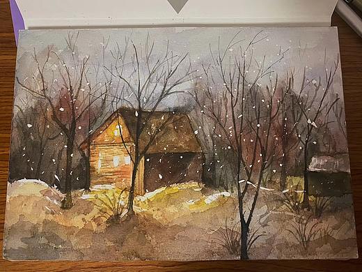 水彩随笔（个人主页-ZNTYwNzA3MTY=） - 艺术插画 - 站酷设计师是小杨的呀原创素材 - 站酷ZCOOL