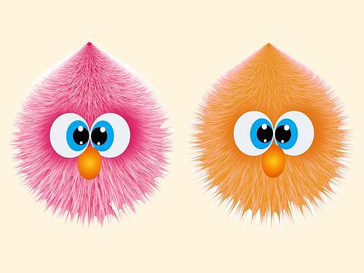 毛茸茸效果练手（个人主页-ZNDUyNjQ1NTY=） - 其他平面 - 站酷设计师凳子奥加油原创素材 - 站酷ZCOOL