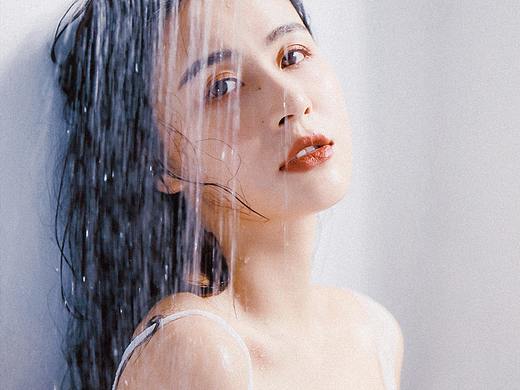 氤氲 温柔系浴室私房写真