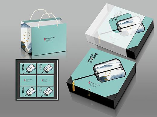 西安中晶華邑酒店月餅包裝（個人主頁-ZNDg4NzQ1NDQ=） - 包裝 - 站酷設計師龍井的拿鐵原創(chuàng)素材 - 站酷ZCOOL