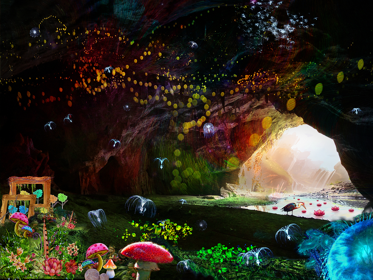 “伏河暗涌（三唱彝歌）”概念设计图