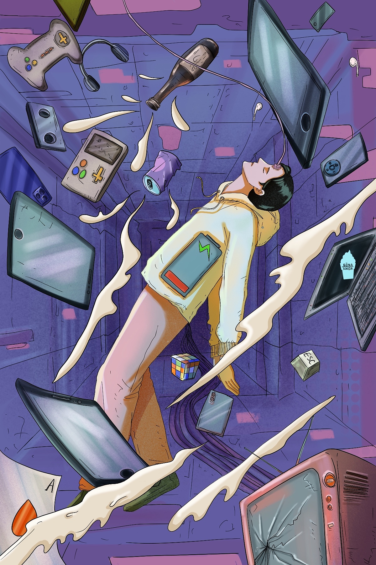 🕯沉迷（图ZMjQ2NjkxNTg0） - 创作习作 - 站酷设计师五颜六色滴乌鸦原创素材 - 站酷ZCOOL