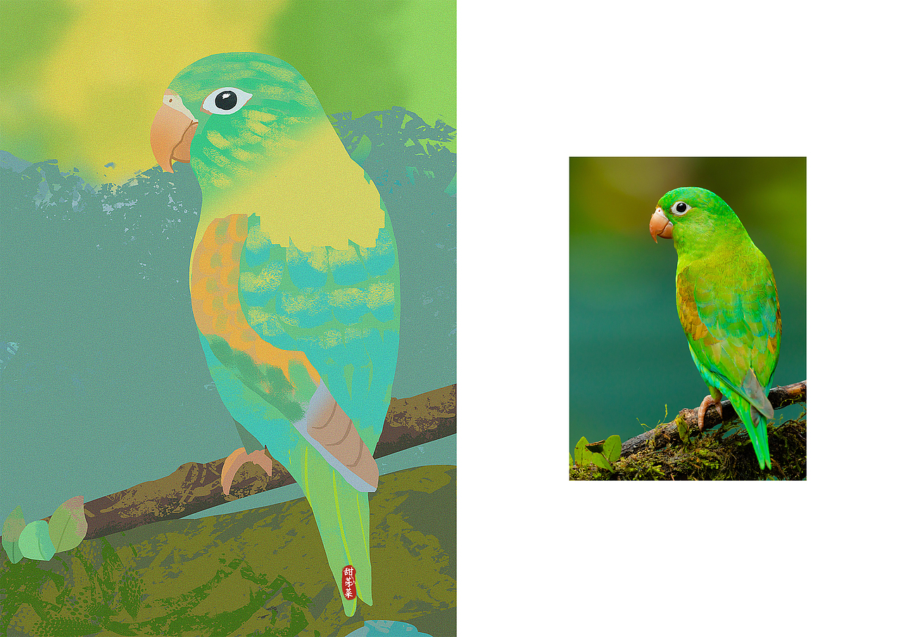 2021年8月速涂练习|食物&动物（图ZMjcxMDU3MTU2） - 创作习作 - 站酷设计师dawndan88原创素材 - 站酷ZCOOL