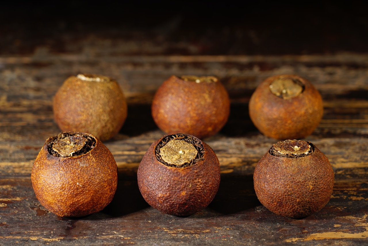 茗时今柑普茶 陈皮普洱茶 桔普茶 创新中国茶 茶文化