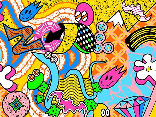 站酷新居墙体创作