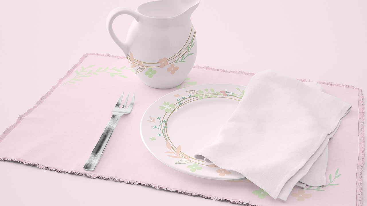 陶行天下|植物主题|陶瓷纹饰设计|文创设计|文化创意