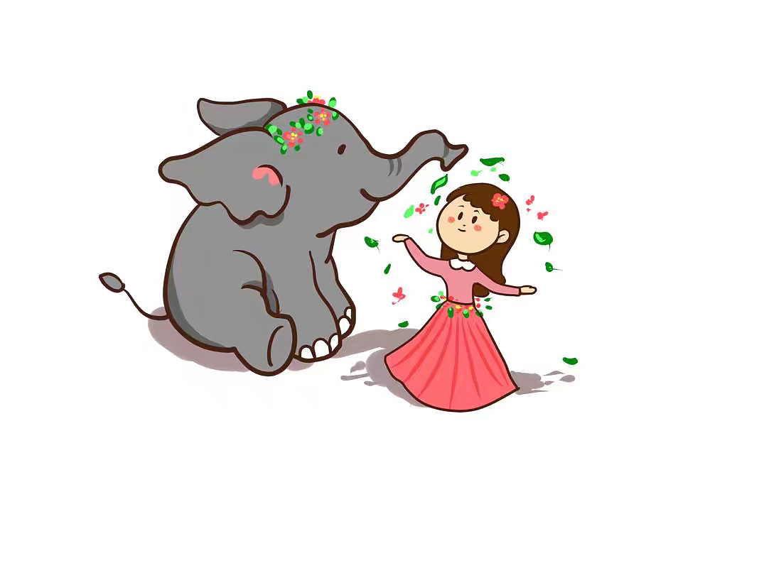 人与动物和谐相处