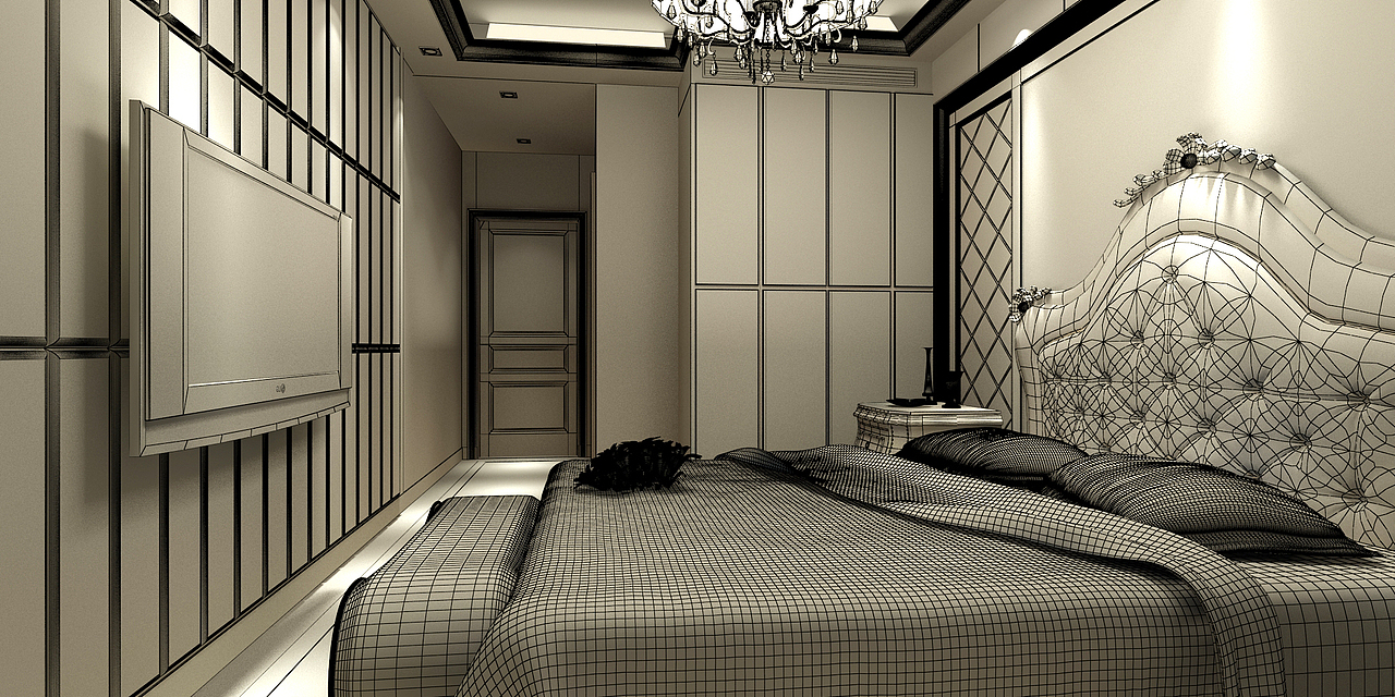 怀仁133平样板房设计