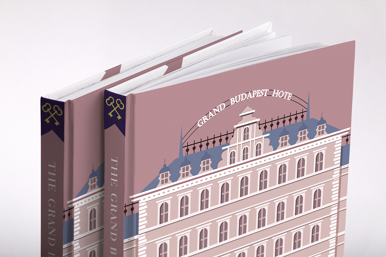 《布达佩斯大饭店》书籍装帧设计（图ZMjUwNTkyNDI4） - 书籍/画册 - 站酷设计师米娅2原创素材 - 站酷ZCOOL
