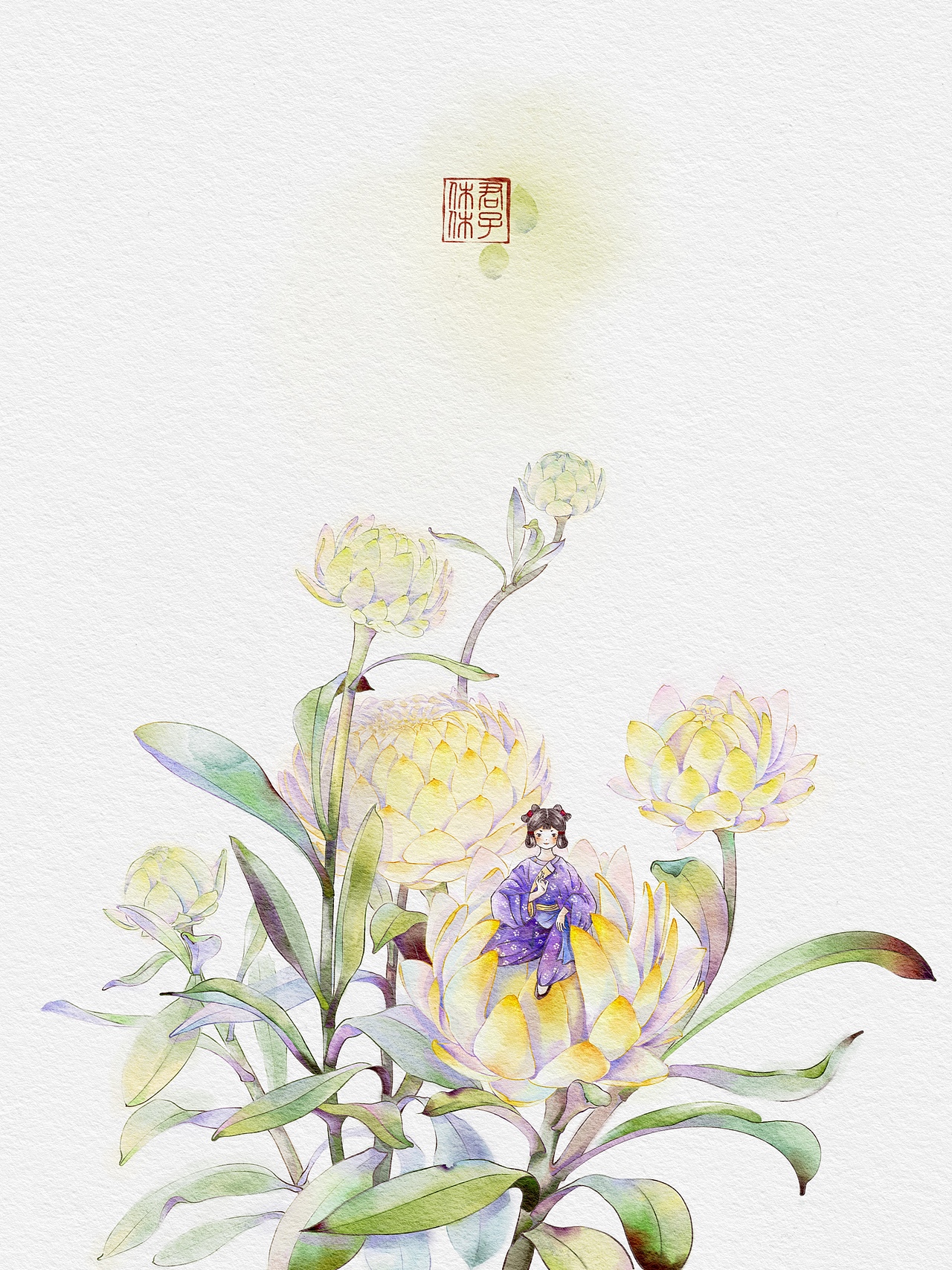 板绘水彩风练习（图ZMjU5MzYxOTgw） - 艺术插画 - 站酷设计师Z85958795原创素材 - 站酷ZCOOL