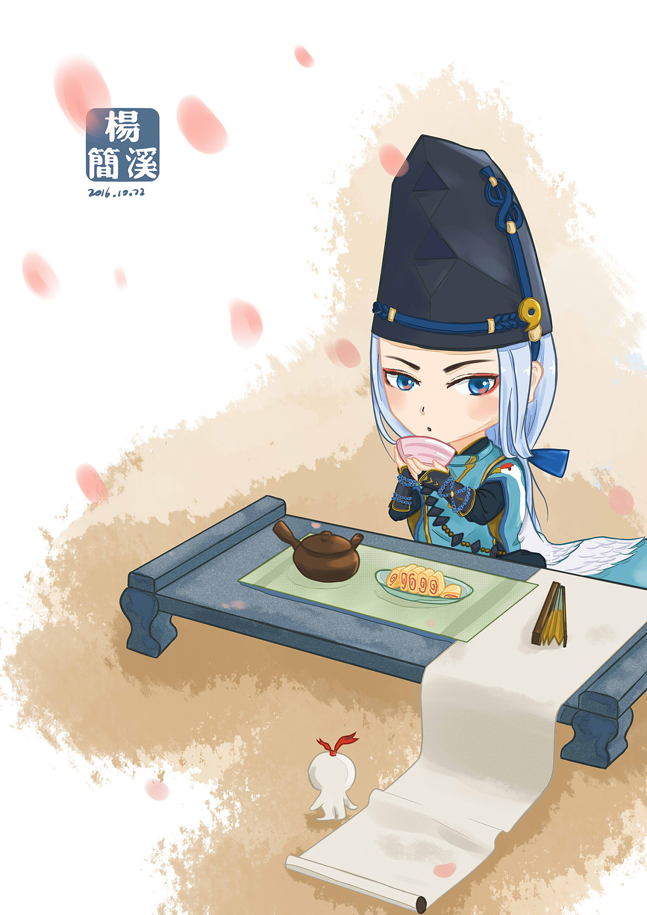 阴阳师q版同人|插画|创作习作|杨简溪 - 原创作品 - 站酷 (zcool)