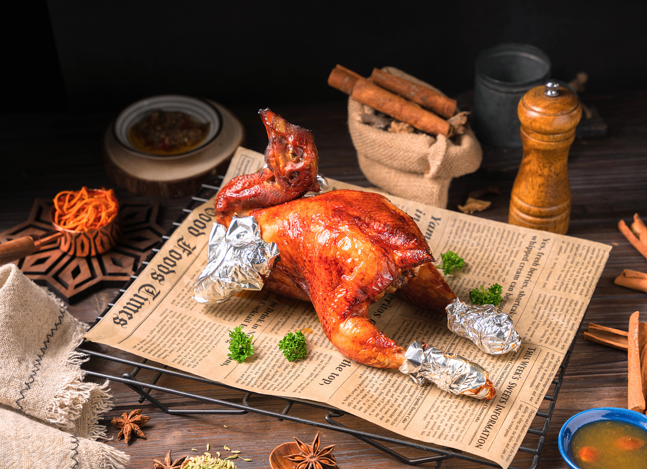 秘制烤鸡 香喷喷|摄影|产品摄影|昕锐视觉 - 原创作品 - 站酷 (zcool)