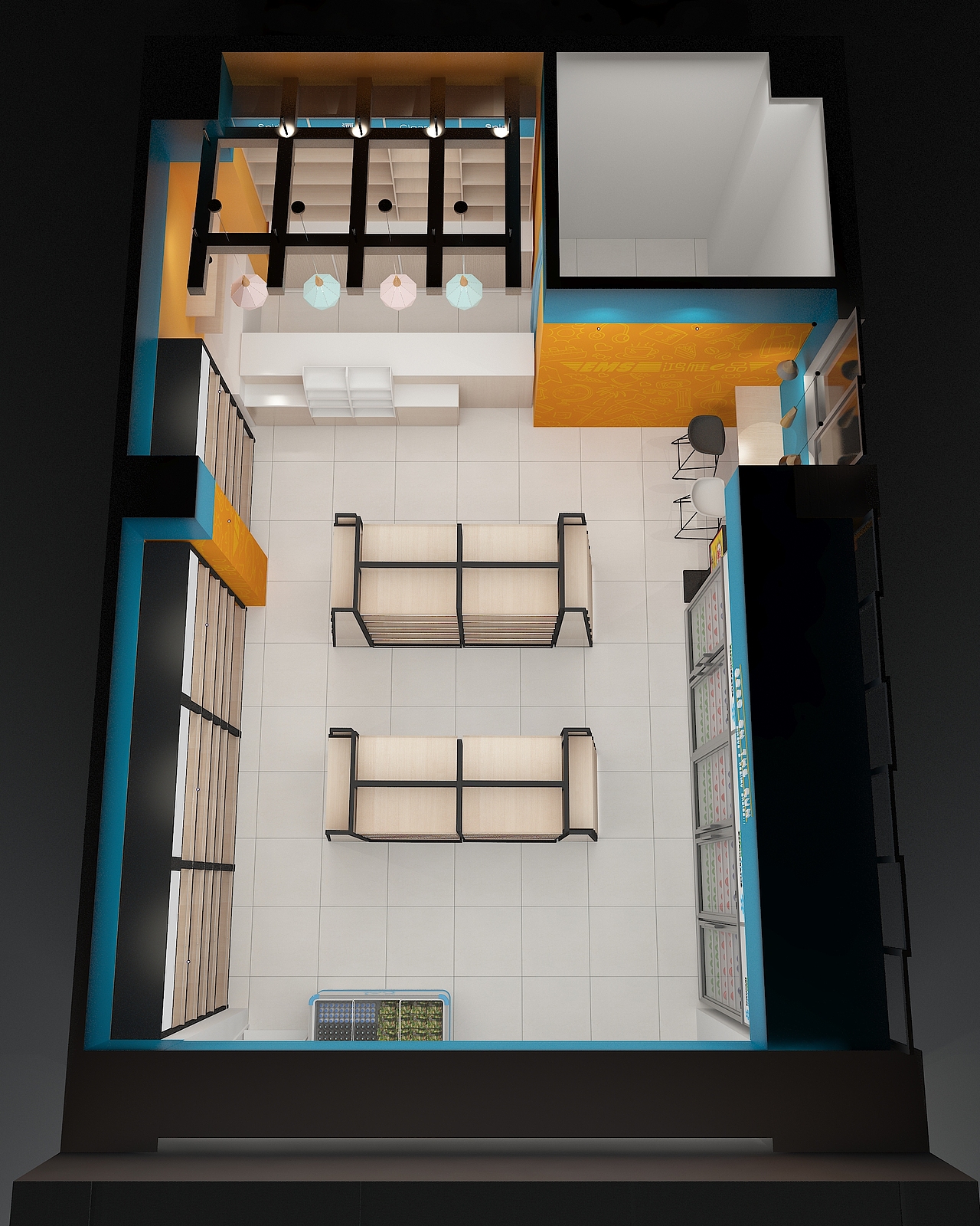 便利店设概念计（图ZMTc3NTA1NTI0） - 家装设计 - 站酷设计师Cyndee黄原创素材 - 站酷ZCOOL