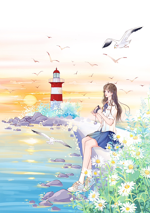 我画过的青春插画