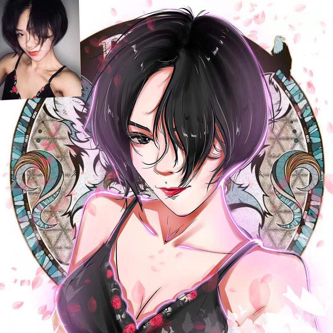 画了一波小头像~