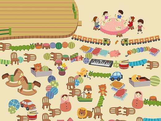 儿童插画~迷宫游戏~！