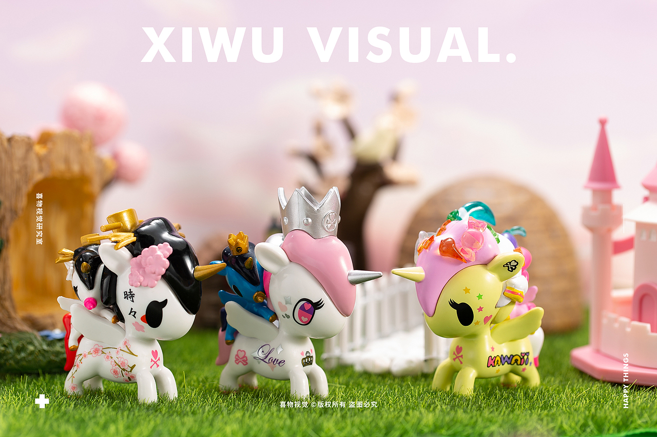 tokidokibambino独角兽系列盲盒喜物视觉