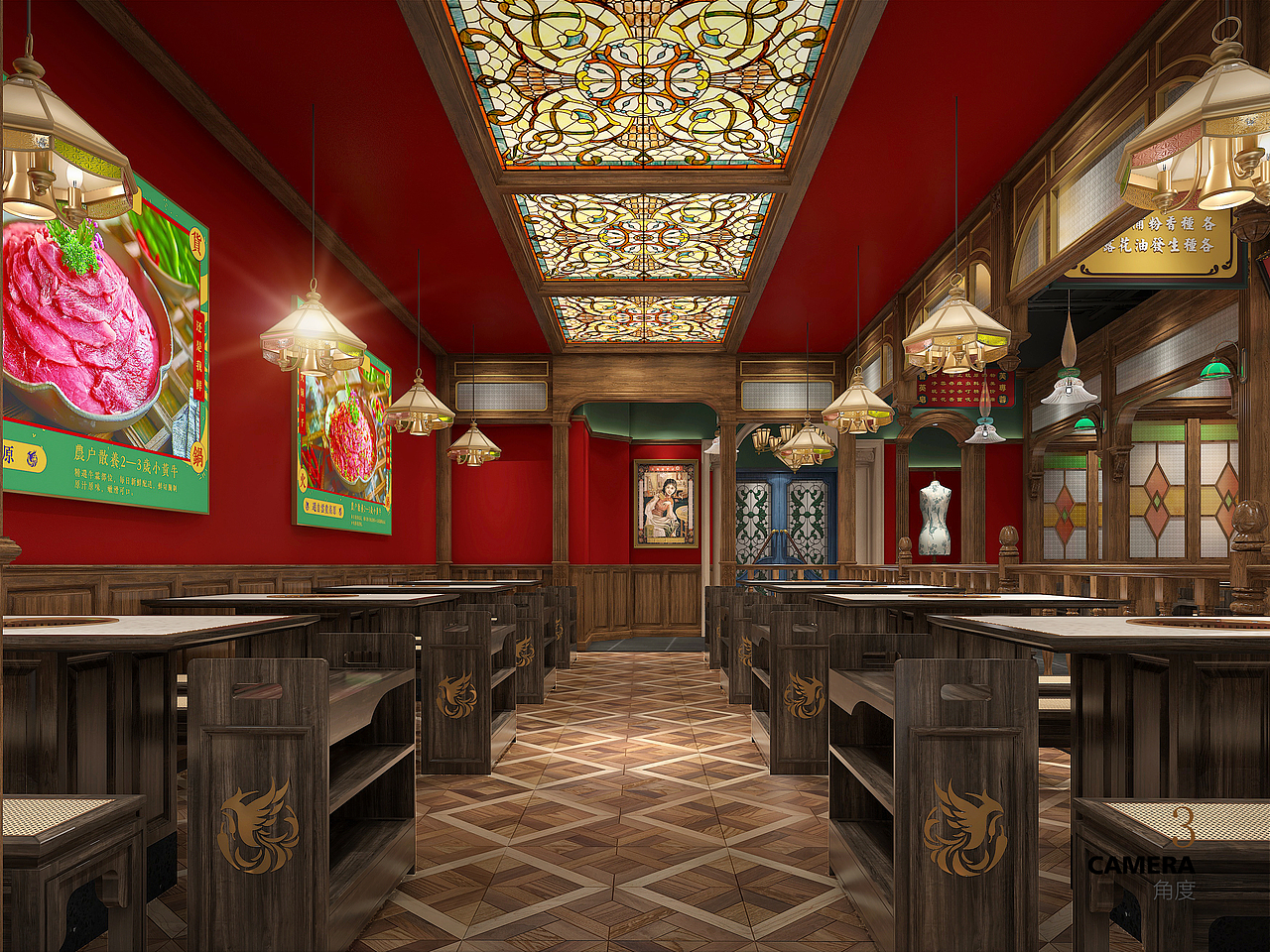 惠州火锅店设计 惠州火锅店装修 串串香店设计公司