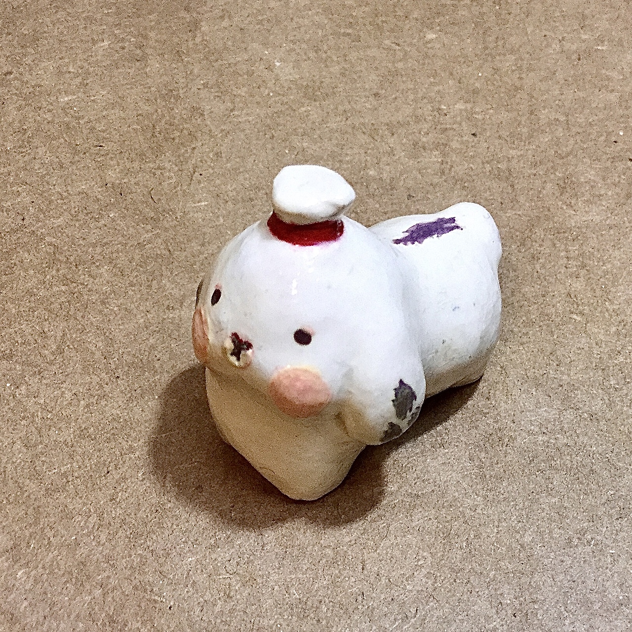 今年开始尝试捏的一些粘土