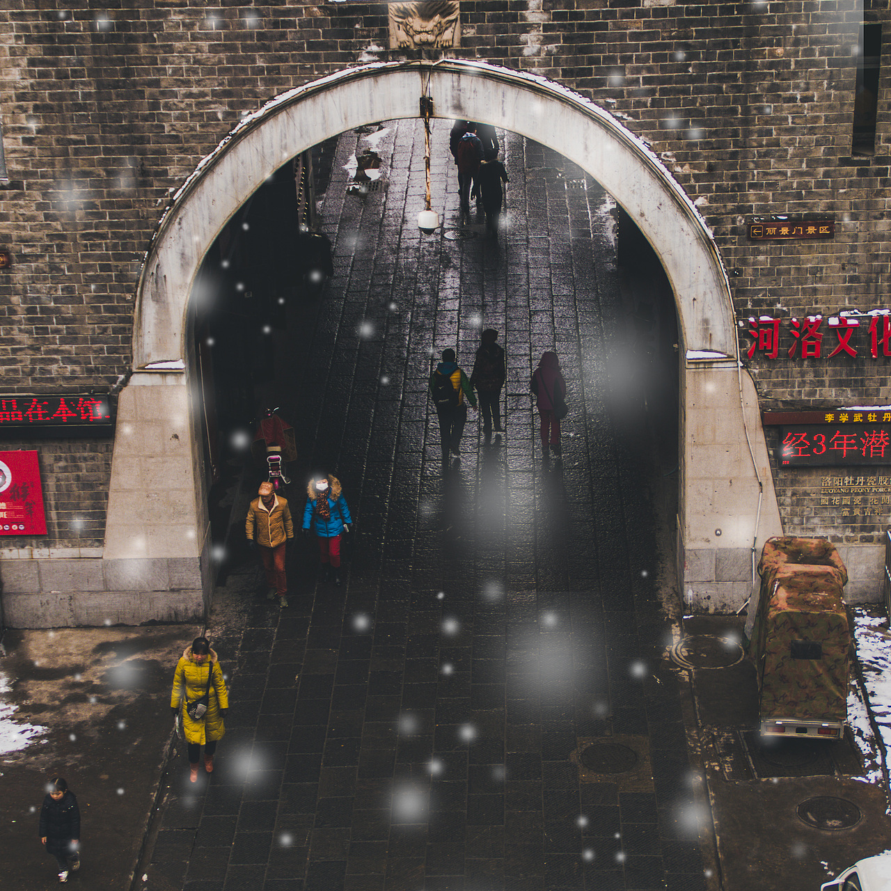 雪中丽景门（图ZNjEwMTUxMzI=） - 风光摄影 - 站酷设计师偃竹原创素材 - 站酷ZCOOL