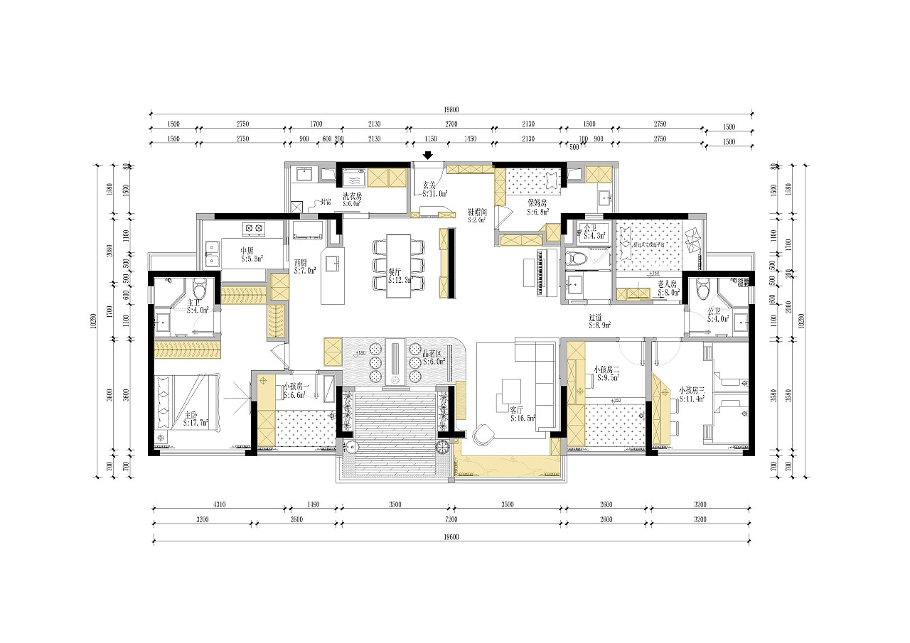 西山名苑 - 其它风格两室两厅装修效果图 - 13190821919设计效果图 - 每平每屋·设计家