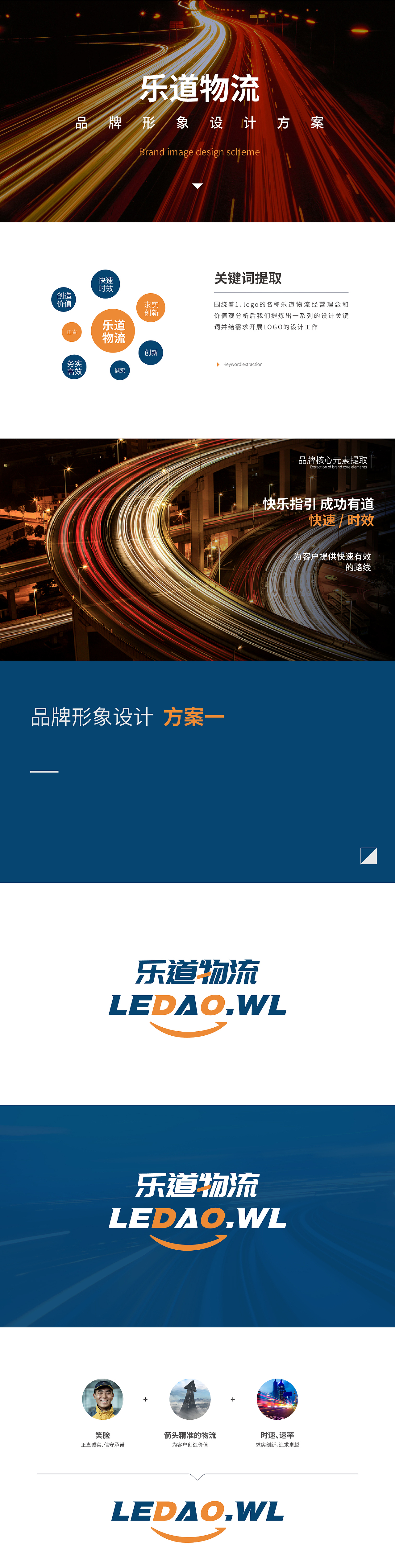 乐道物流LOGO设计