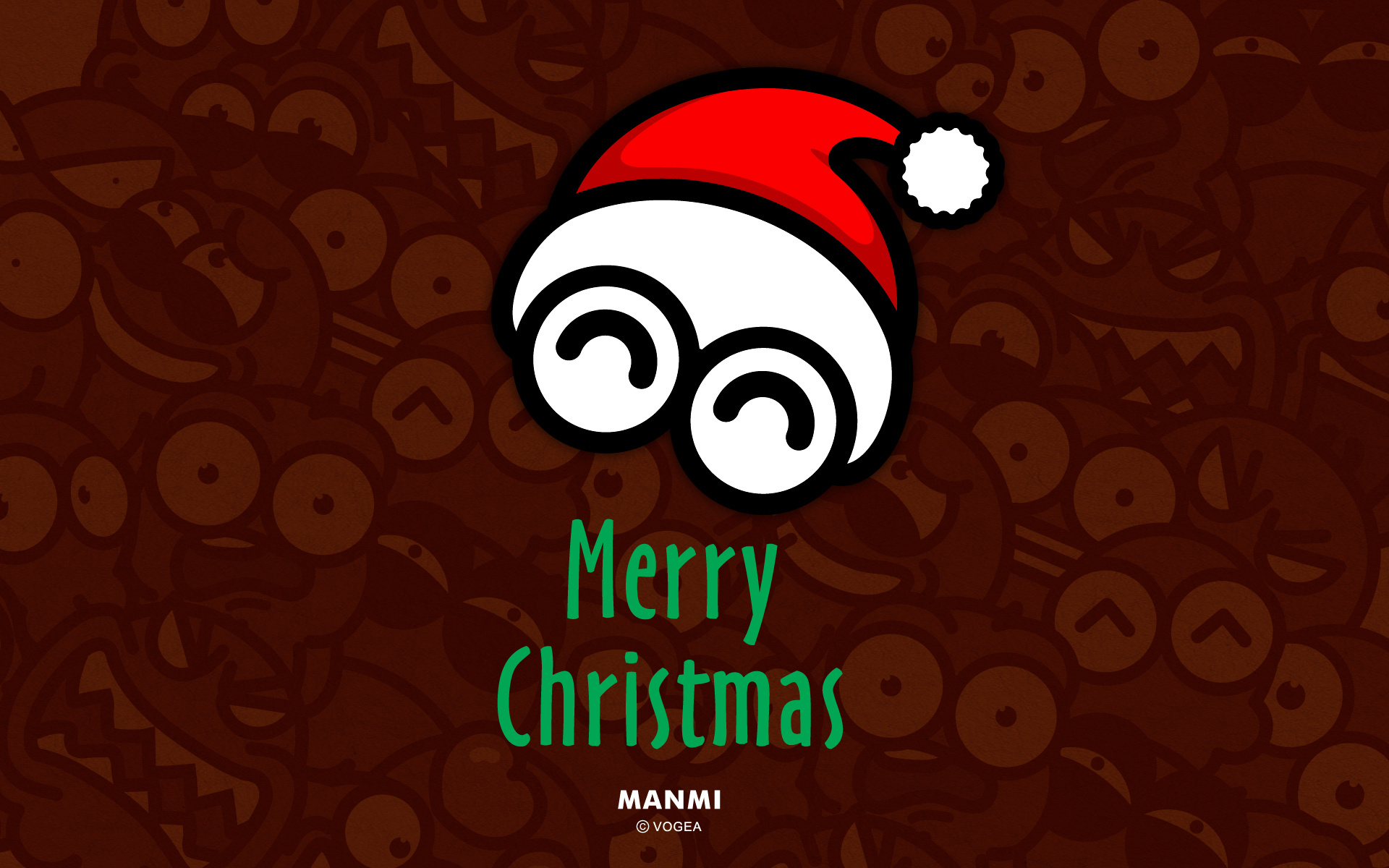 章小漫 圣诞系列壁纸【pc壁纸,ios壁纸】