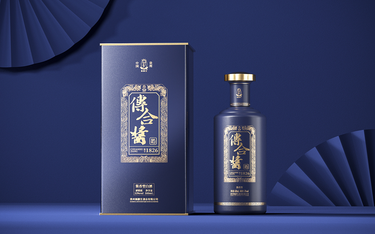 传合酱酒包装设计|白酒包装|东德品牌包装设计