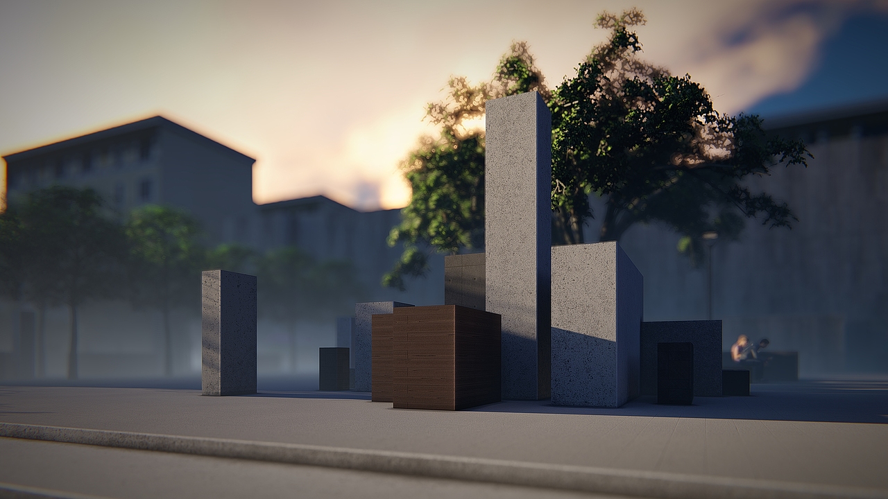 俄罗斯方块校园广场（图ZMTQxMDMzNTc2） - 景观设计 - 站酷设计师cDongDongDong原创素材 - 站酷ZCOOL