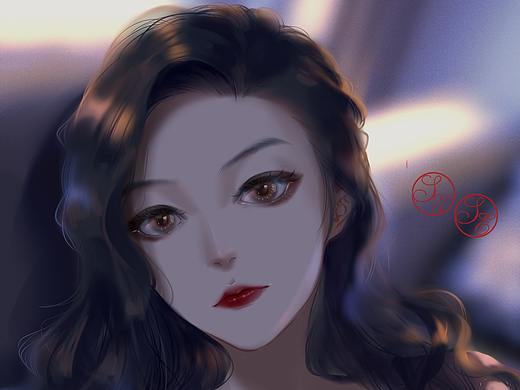 冷御小姐姐头像设计