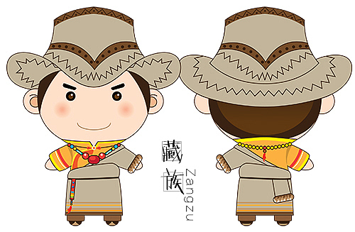 矢量民族娃娃（图ZMTY3MzYzMzI0） - 玩具 - 站酷设计师自由黑洞原创素材 - 站酷ZCOOL