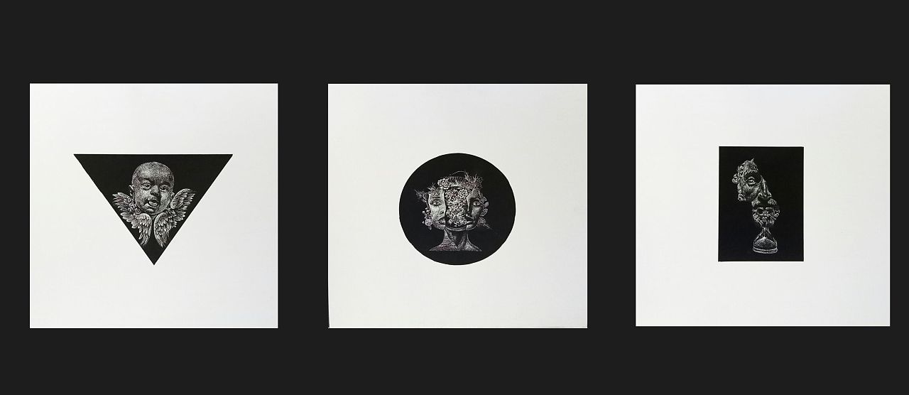 《流逝》kt板点画(一) - 原创作品 - 站酷(zcool)