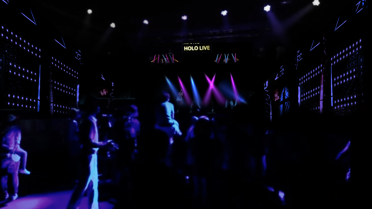 HOLO LIVE全息剧场 视觉设计/主KV/装置设计（图ZMTk4MjEzNzA0） - 展陈设计 - 站酷设计师ReasonStudio原创素材 - 站酷ZCOOL