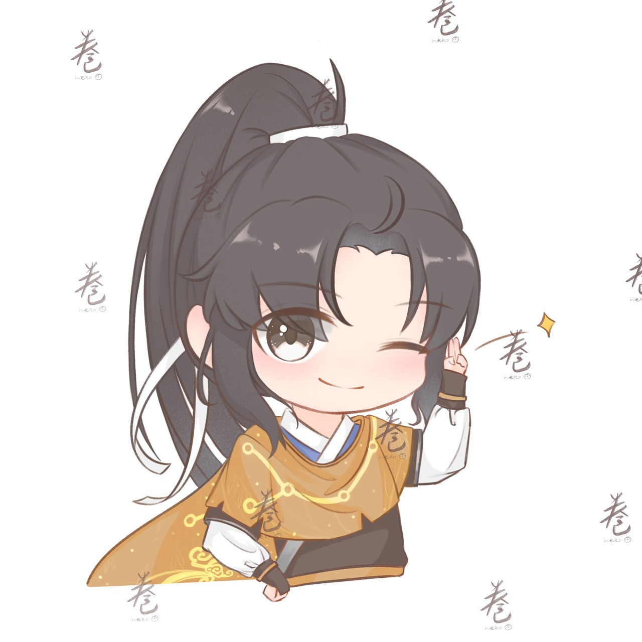 东方曜|插画|创作习作|画画的卷卷子 - 原创作品 - 站酷 (zcool)