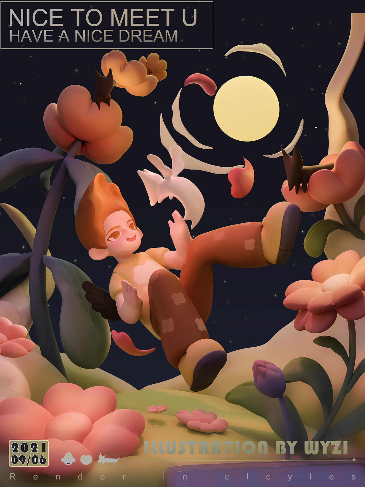 NICE TO MEET U I 很高兴遇见你（图ZMjY5Njc5NzU2） - 人物/生物 - 站酷设计师王燕子原创素材 - 站酷ZCOOL