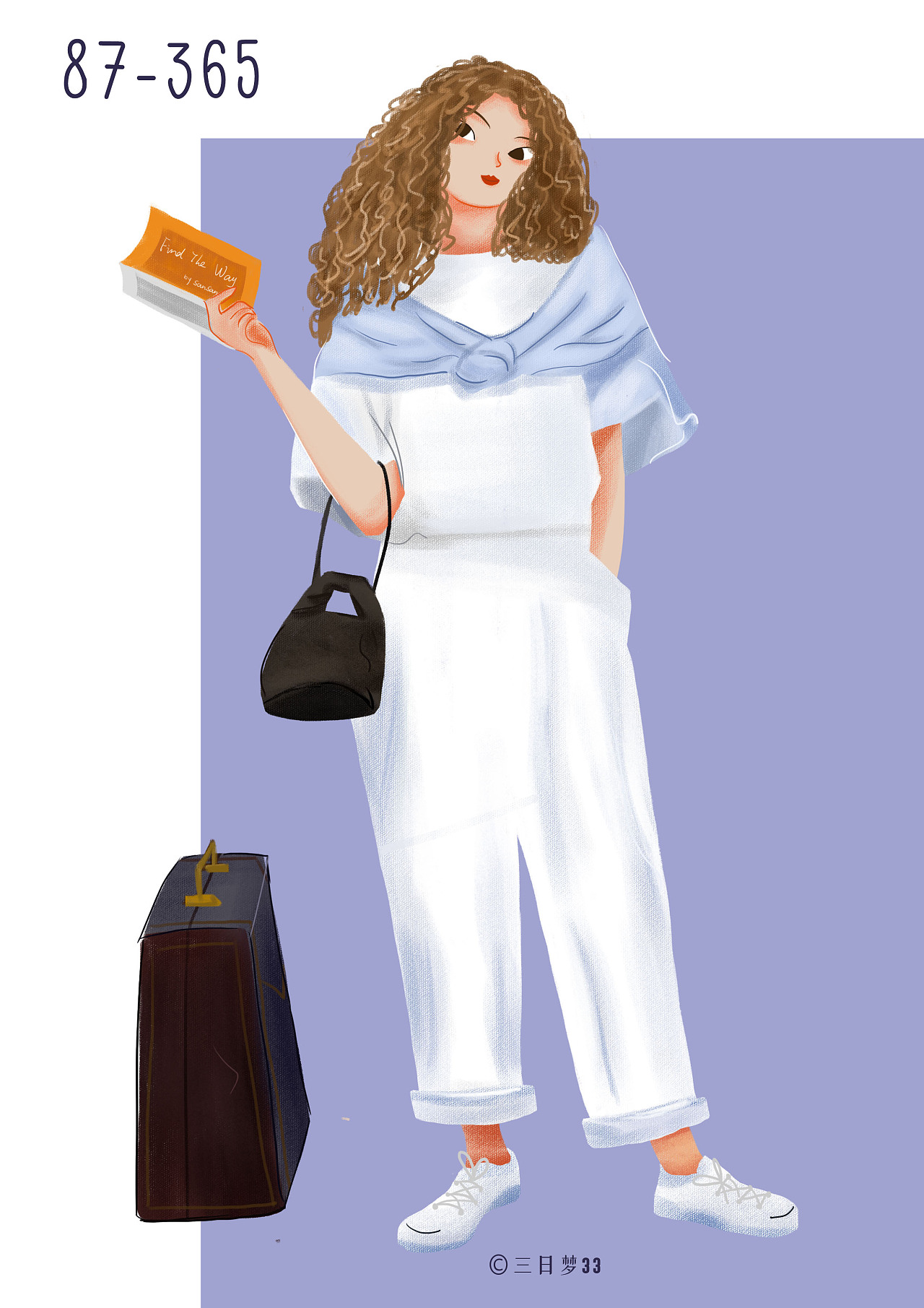 漂亮姐姐——人物插画练习